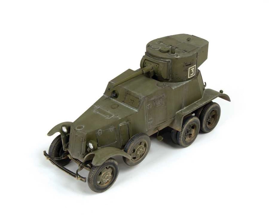 Zvezda BA-3 obrněné vozidlo (1:35)