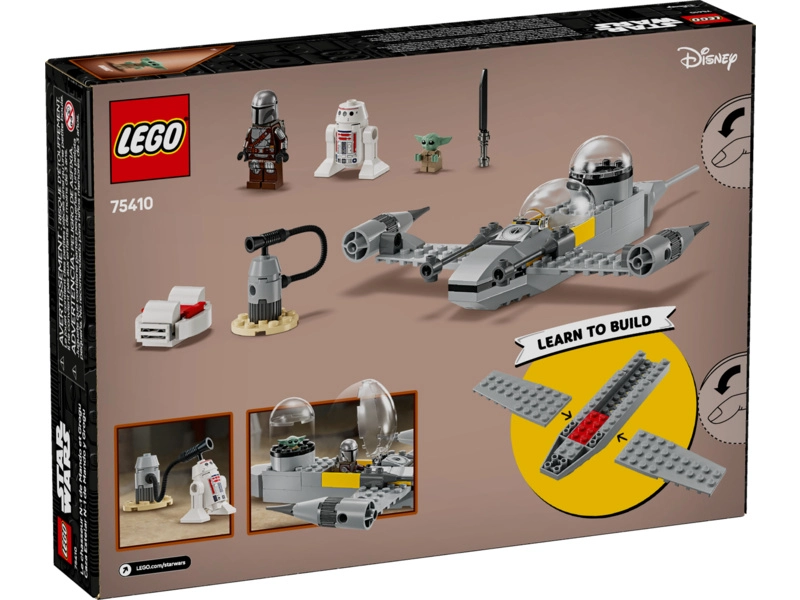 LEGO Star Wars – Mando, Grogu a stíhačka N-1 Starfighter™
