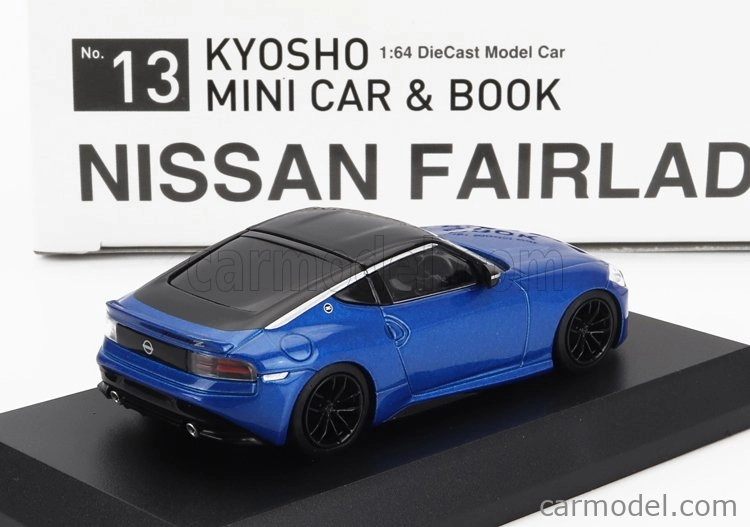 Kyosho Nissan Fairlady Z Coupe 2023 1:64 Modrá Černá