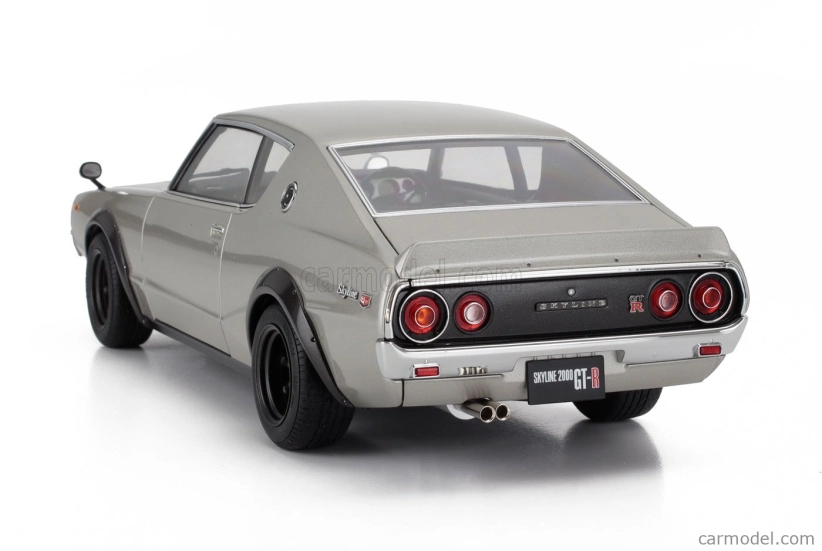 Autoart Nissan Skyline 2000 Gt-r (kpgc110) Vyladená verzia Coupe 1973 1:18 Strieborná čierna