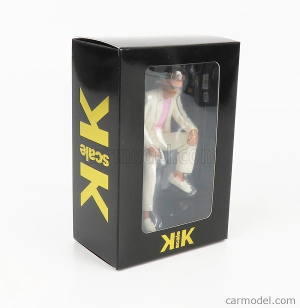 Figúrky v mierke Kk Sunny Sitting For Ferrari 365 Gtb Daytona Spider Open 1969 1:18 White Pink
