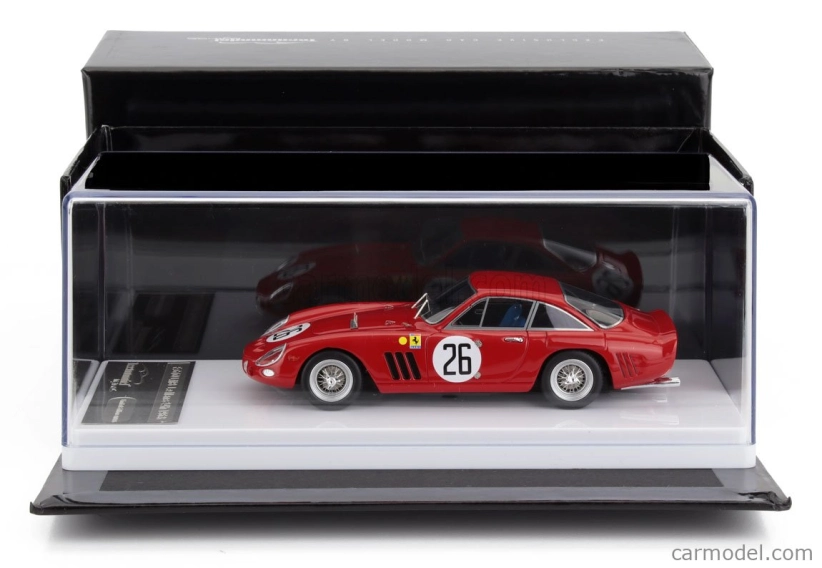Tecnomodel Ferrari 330 Lmb 4.0l V12 Team North American Racing N.a.r.t. N 26 24h Le Mans 1963 Masten Gregory - David Piper 1:43 Red