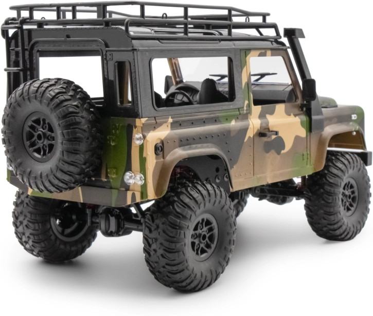 RC auto Land Rover Trail 1/12 RTR 4WD, kamufláž