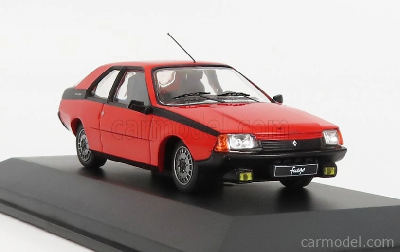 Odeon Renault Fuego Gtx 1985 1:43 Red