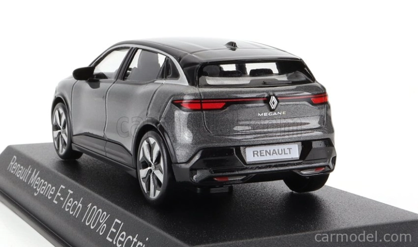 Norev Renault Megane E-tech 100% Electric 2022 1:43 Šedá Černá