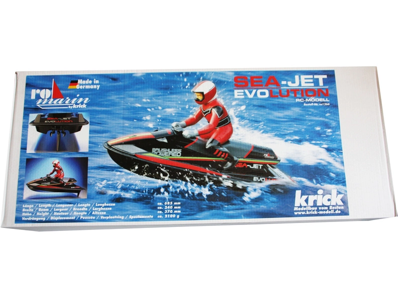 RC stavebnice ROMARIN Sea-Jet Evolution kit