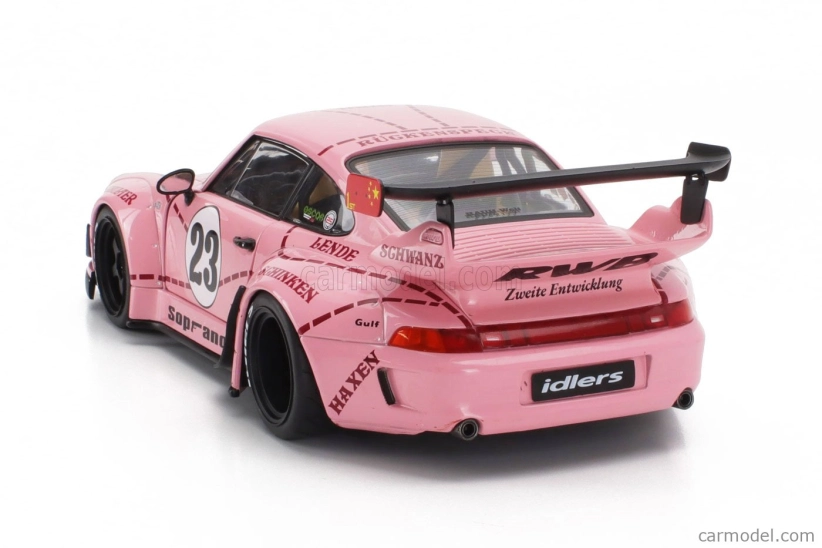 Solido Porsche 911 993 Rwb Bodykit N 23 Pink Pig Coupe 2020 1:18 Pink