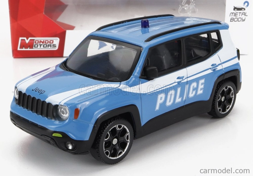 Mondomotors Jeep Renegade Fire Engine 2017 1:43 červená biela