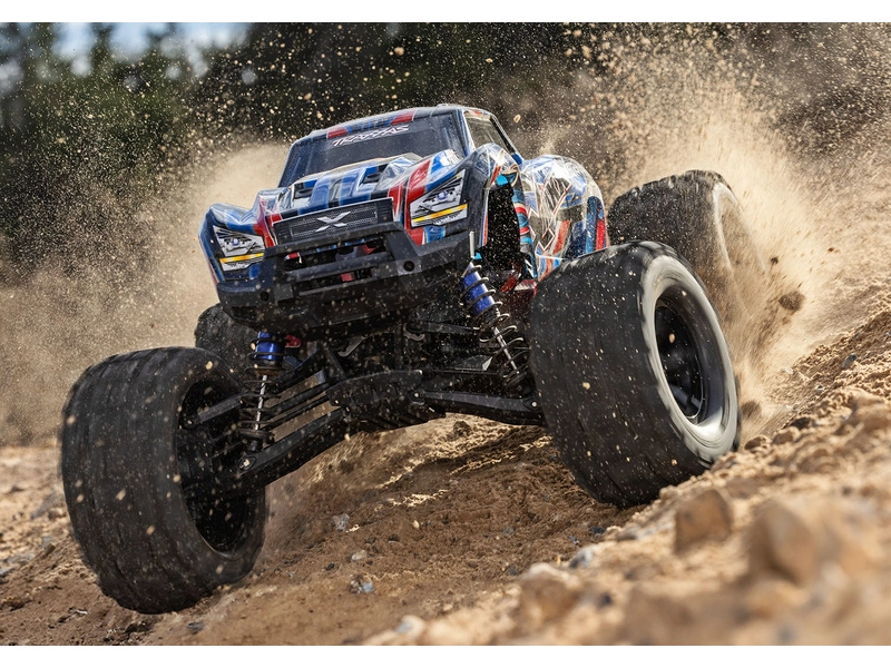 Traxxas X-Maxx 8S Belted 1:5 4WD RTR modrý