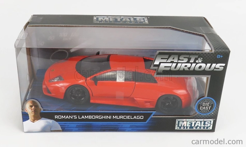 Jada Lamborghini Roman's Murcielago Lp640 2007 - Fast & Furious Vi (2013) 1:24 Orange