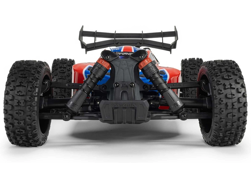 RC auto Arrma 1/8 Typhon 223S BLX 4WD RTR DSC, červená