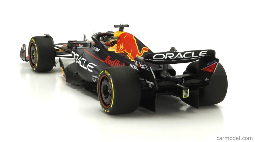 Minichamps Red bull F1 Rb19 Team Oracle Red Bull Racing N 1 Víťaz majstrovstiev sveta Abu Dhabi GP 2023 Max Verstappen 1:18 Matt Blue