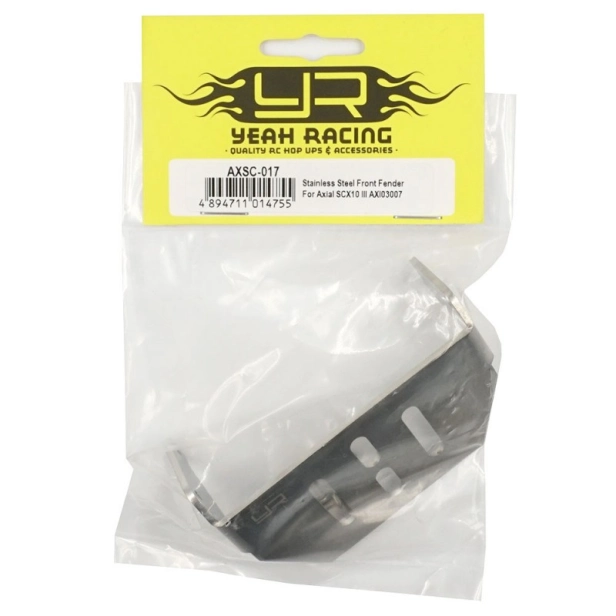 Nerezový kryt nájezdové hrany pro pro Axial SCX10 III AXI03007
