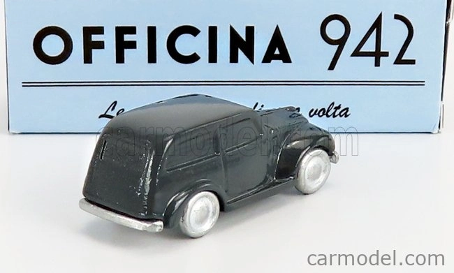 Officina-942 Fiat 500c Belvedere 1951 1:76 Sivá