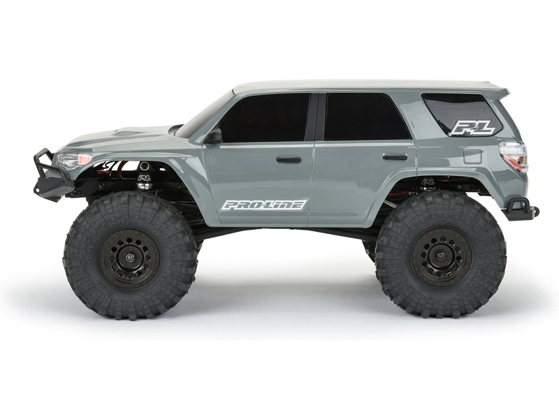 Karoséria Pro-Line 1:24 2024 Toyota 4Runner rázvor 132 mm, sivá, zostavená: Axial SCX24