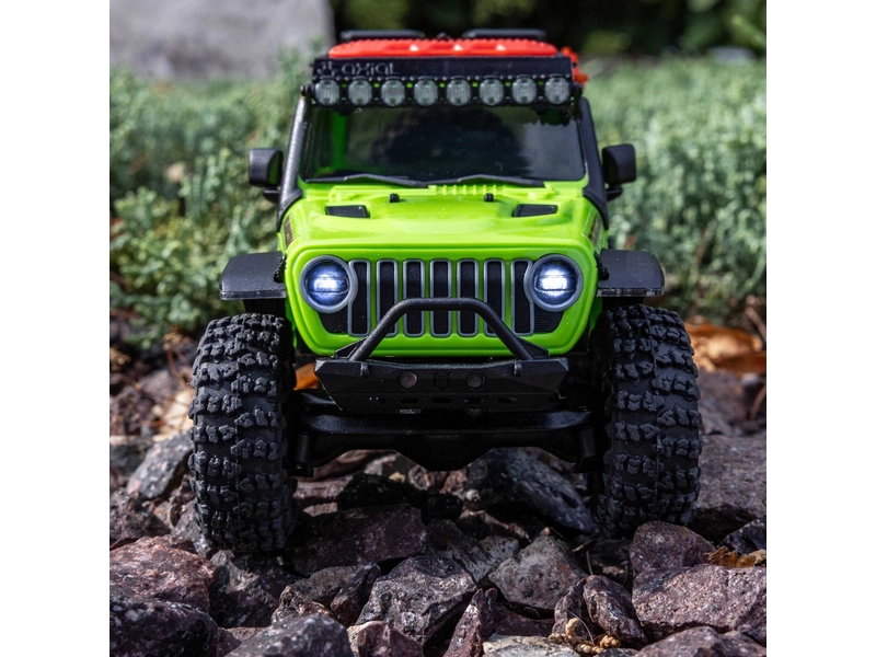 Axial SCX30 Jeep Wrangler JLU 4WD 1:30 RTR zelený