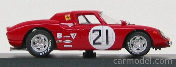 Najlepší model Ferrari 250 Lm N 21 Daytona 1970 Chinetti - Jr Young 1:43 Red