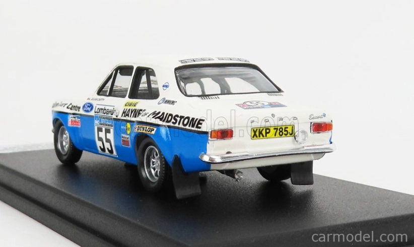 Trofeu Ford england Escort Mki N 55 Rally Rac 1974 J.taylor - J.chitty 1:43 Bílá Modrá