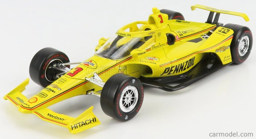 Greenlight Chevrolet Team Penske Pennzoil N 3 1:18, žlutá