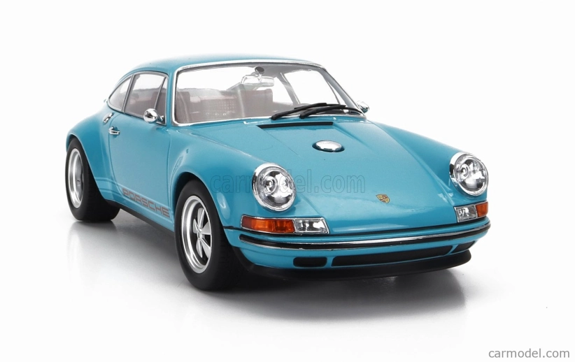 Kk-scale Porsche 911 By Singer Coupe 2014 1:18 Turquoise Blue