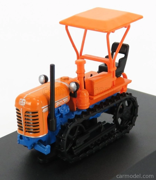 Edicola Vladimirets Dt-20 Crawler Tractor Cingolato 1958 - Damage Blister Box 1:43 Žlutá Modrá