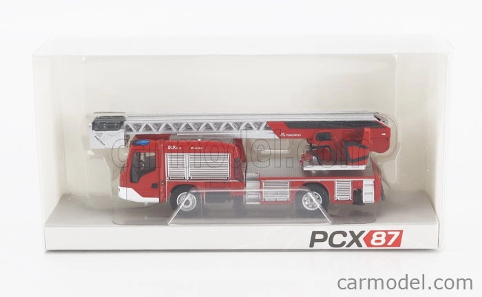 Premium classixxs Magirus Magirus M32l Scala Truck Scala Cestello Feuerwehr 2021 1:87 Červená strieborná