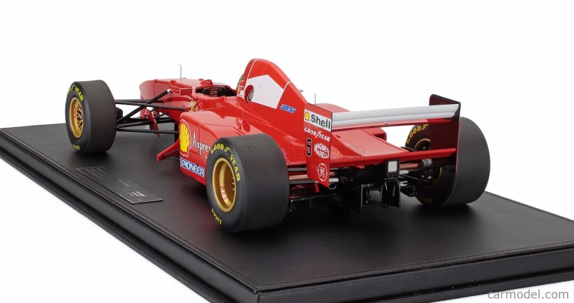 Gp-replicas Ferrari F1 F310b Team Scuderia Ferrari Marlboro N 5 Winner Canada Gp 1997 Michael Schumacher - Con Vetrina - With Showcase 1:12 Červená Bílá