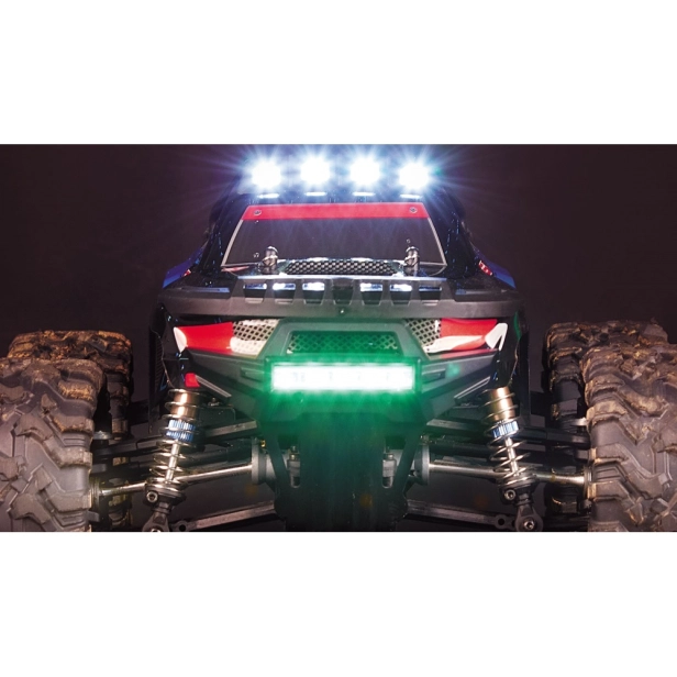 RC auto Daphoenodon monster truck, červená