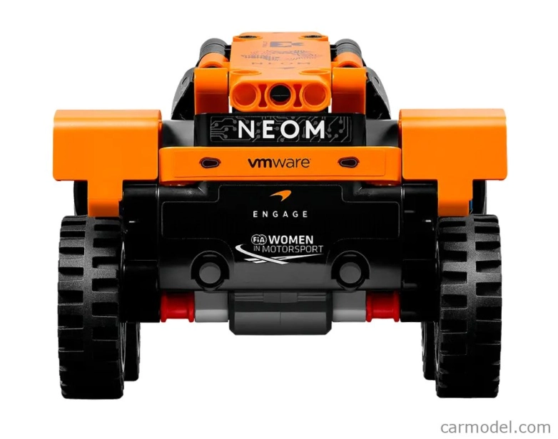 Lego Mclaren Lego Technic - Neom Extreme Race Car - 252 Pezzi - 252 Pieces Oranžově Šedá