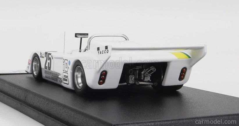 Trofeu Chevron B36 N 26 24h Le Mans 1980 B.sotty - D.laurent - P.hesnault 1:43 Bílá