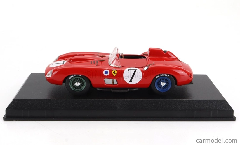 Art-model Ferrari 315s Team Scuderia Ferrari N 7 24h Le Mans 1957 Mike Hawthorn - Luigi Musso 1:43 Červená