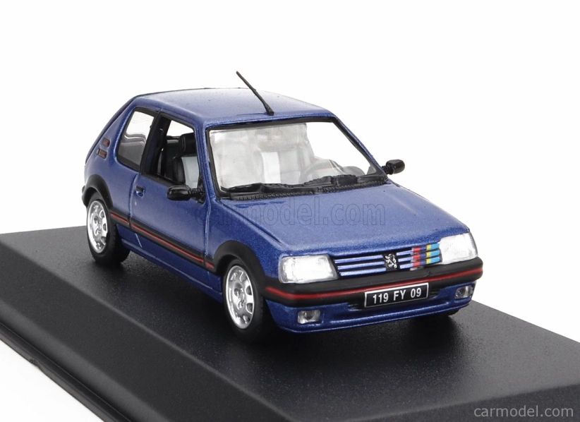 Norev Peugeot 205 1.9 Gti 1992 1:43 Miami Blue