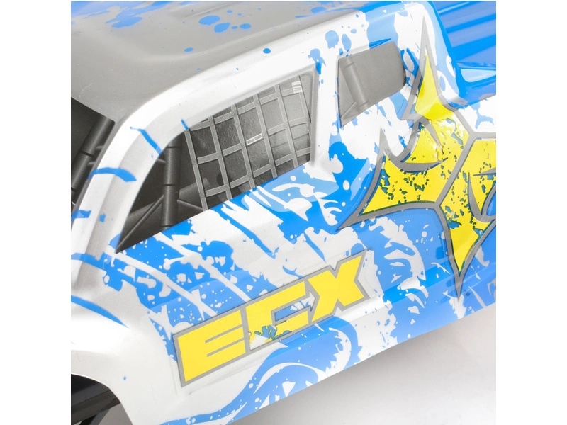 RC auto ECX Ruckus 1:10 RTR, modré