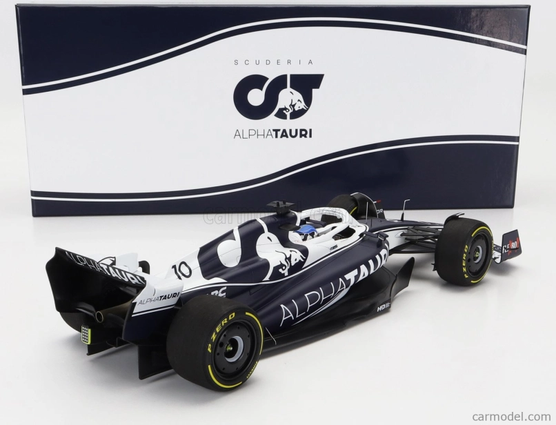 Minichamps Alpha tauri F1 At03 Honda Team Alpha Tauri N 10 1:18, bílomodrá