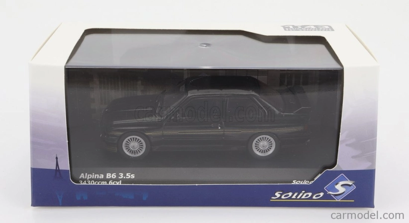 Solido BMW 3-series Alpina (e30) B6 3.5s 1986 1:43 Black