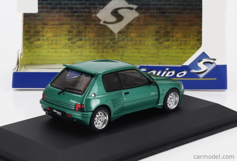 Solido Peugeot 205 Gti Dimma Body Kit 1992 1:43 Zelená