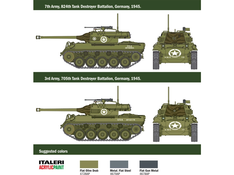 Italeri M18 Hellcat (1:56)