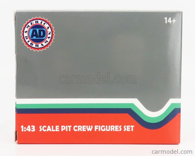 American diorama Figurky mechaniků F1 Pit-stop Set 2 2022 1:43, tmavě modrá