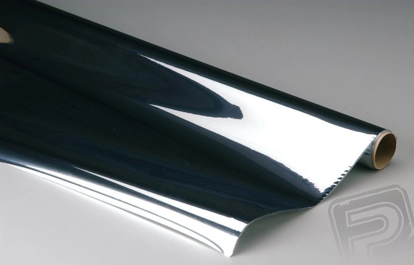 Monokote 182x65cm chromový