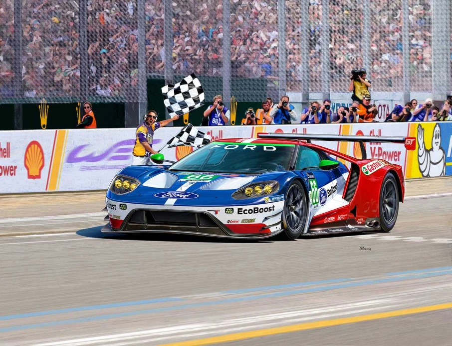 Revell Ford GT Le Mans 2017 (1:24) (sada)