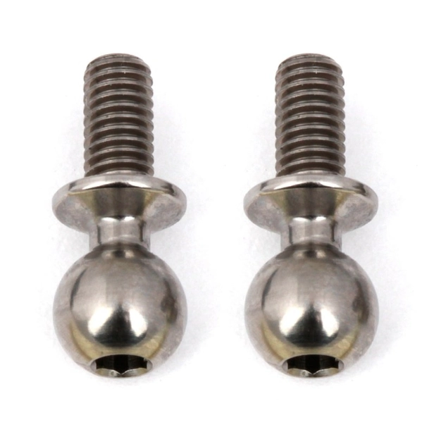 Kulové čepy, 4 mm, HD TiN, 2 ks.