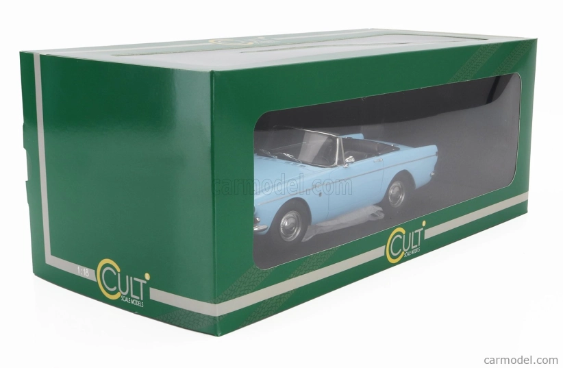 Cult-scale models Sunbeam Tiger 260 Mki Cabriolet Open 1964 1:18 Blue