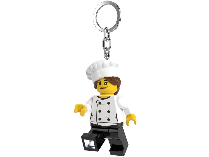 LEGO svietiaca kľúčenka – Šéfkuchárka