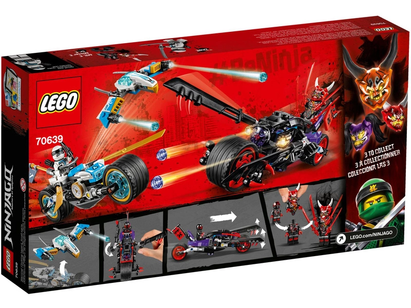 LEGO Ninjago - Pouličné preteky s hadím jaguárom