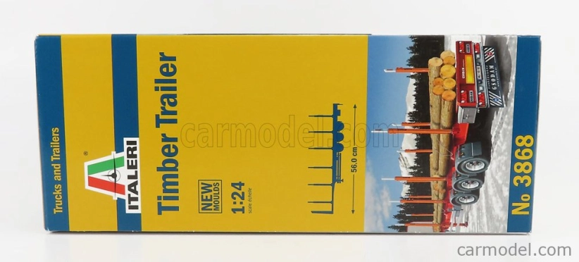 Príslušenstvo Italeri Rimorchio - príves pre nákladné vozidlo 1:24 /