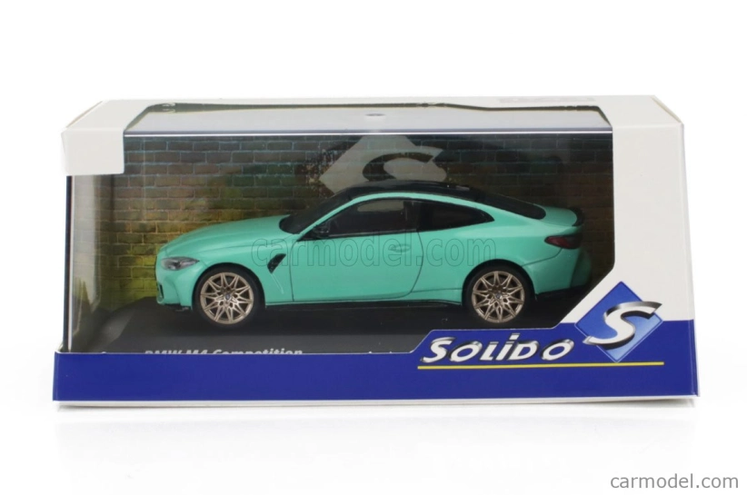 Solido BMW radu 4 M4 Coupe Competition (g82) 2023 1:43 Zelená