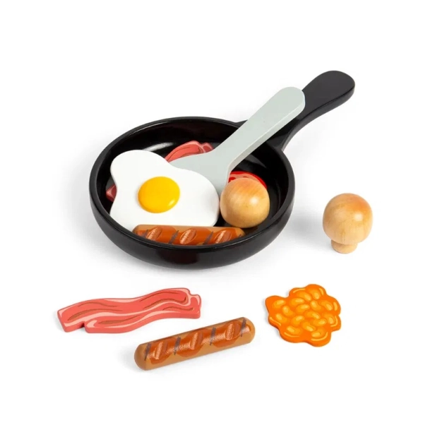 Bigjigs Toys Snídaně na pánvi