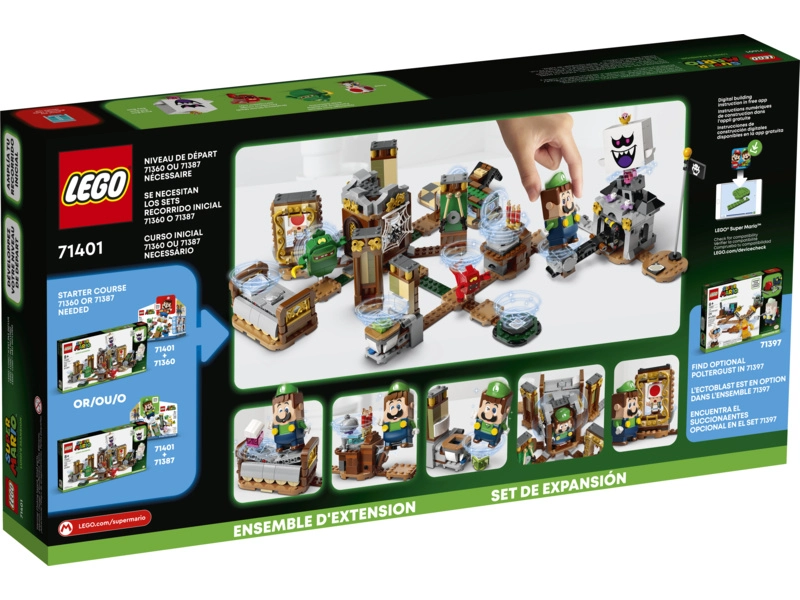 LEGO Super Mario - Luigiho sídlo - Pre strašidlá - Rozširujúca sada
