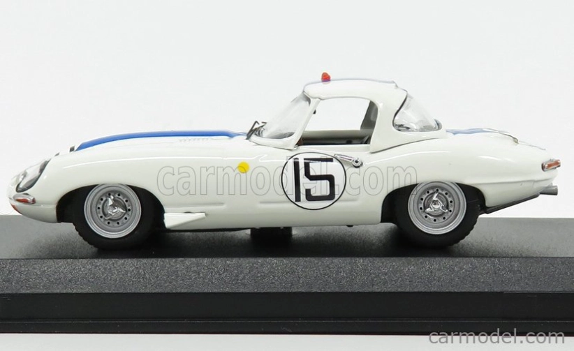 Najlepší model Jaguar E-type Lightweight 3.8l Team Briggs Cunningham N 15 24h Le Mans 1963 S.cunningham - B.grossmann 1:43 White Blue