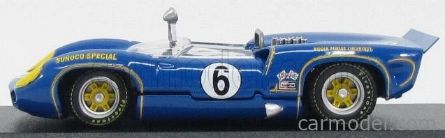 Najlepší model Lola T70 Mkii Spider N 6 Winner Mosport Can-am 1966 M.donohue 1:43 Blue